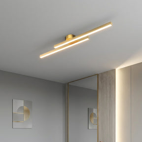 Nova Linear LED Semi-Flush Ceiling Lights