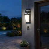 Stylish IP65 Motion Sensor Acrylic LED Outdoor Wall Lights for Entryway