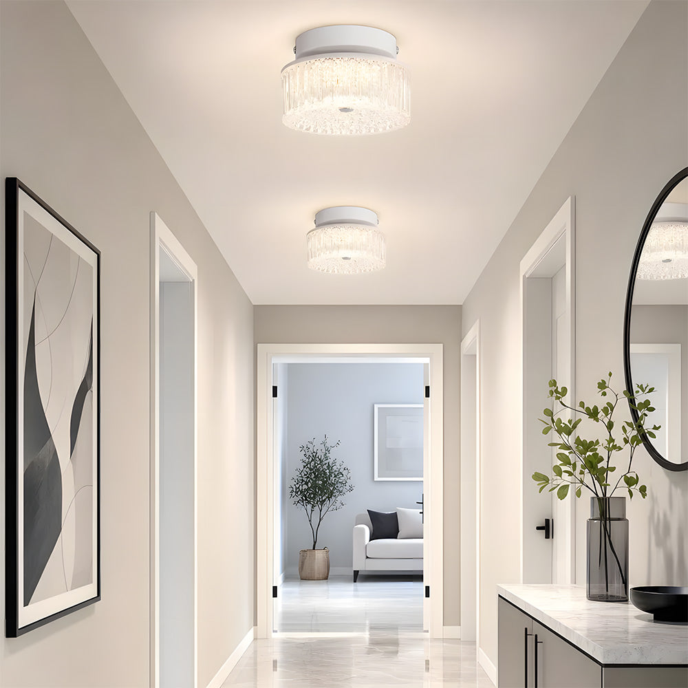Modern Iron Matte Dimmable LED Ceiling Lights for Bedroom