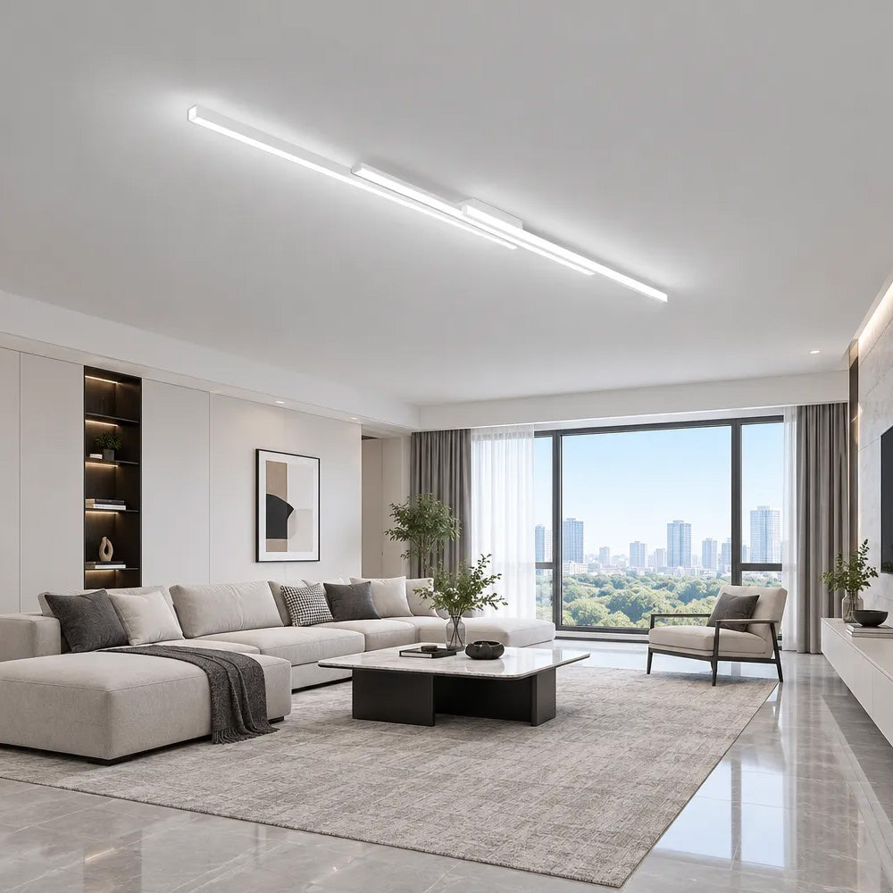 Modern Minimalist LED Flush Mount Aluminium Ceiling Lights for Hallway