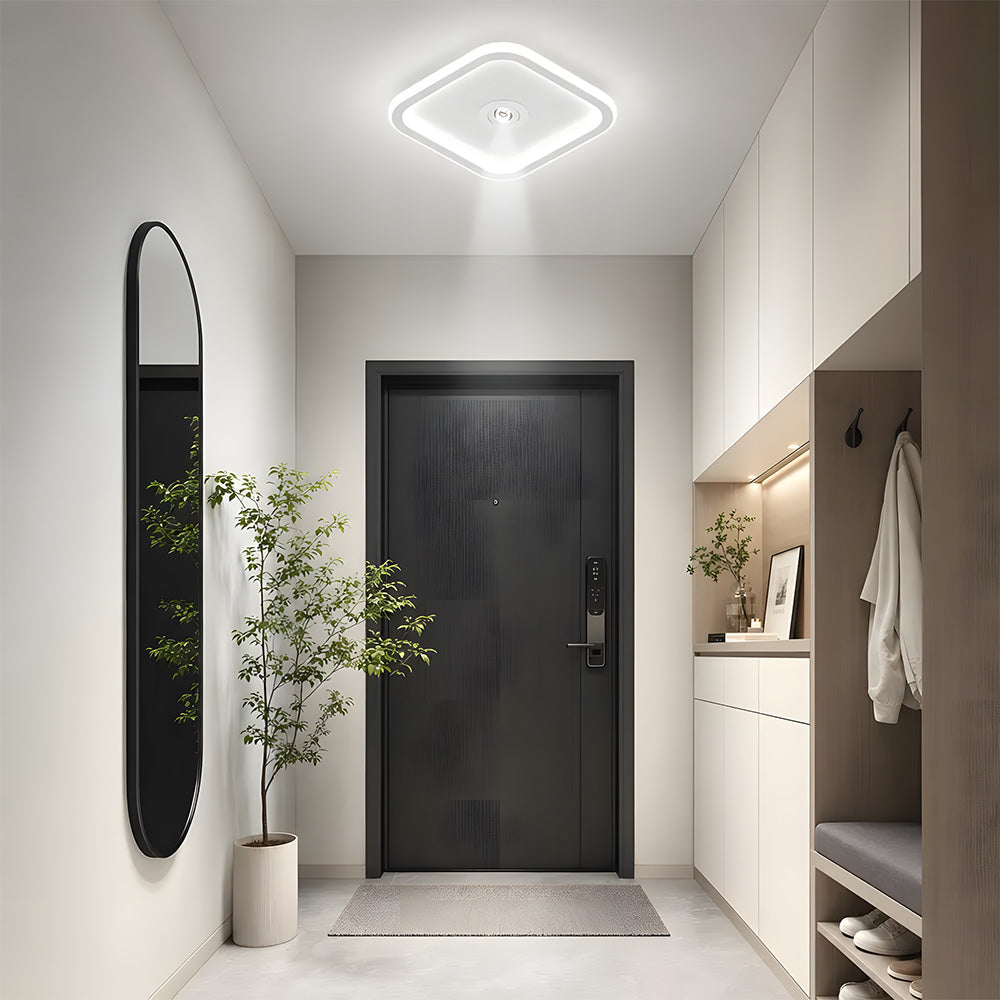 Modern Angle Adjustable Acrylic Iron LED Ceiling Lights for Living Room