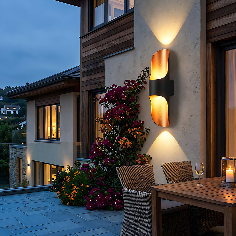 Up and down IP65 Aluminium LED Outdoor Wall Lights for Porch