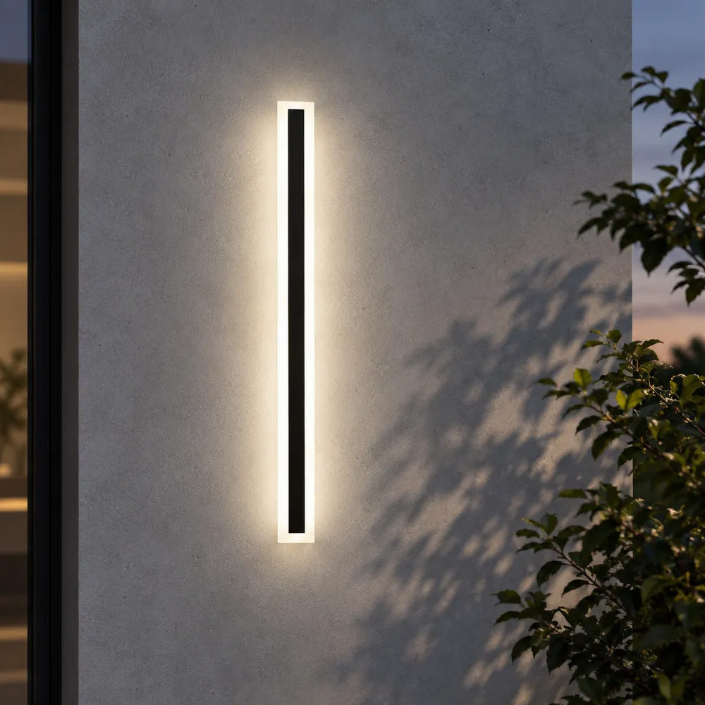 Helios Long Strip IP65 Outdoor Wall Light