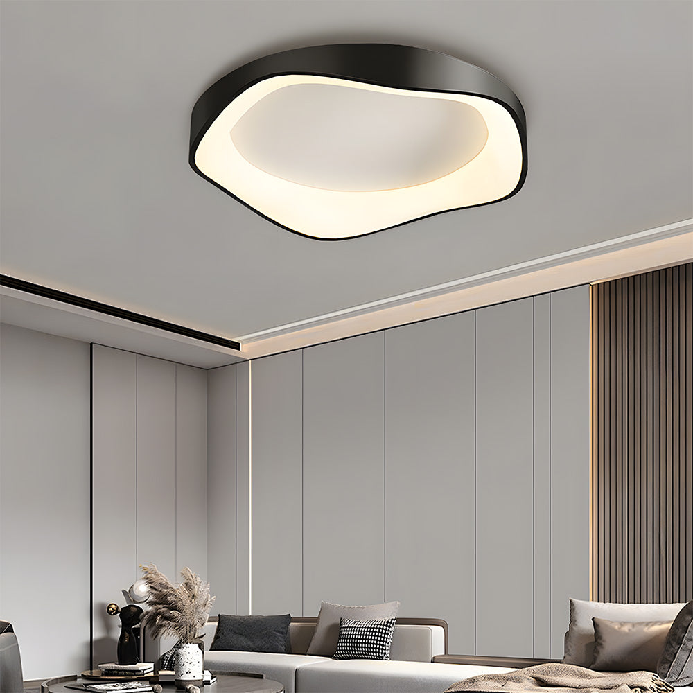 Nordic Cream Style Acrylic LED Ceiling Light For Bedroom