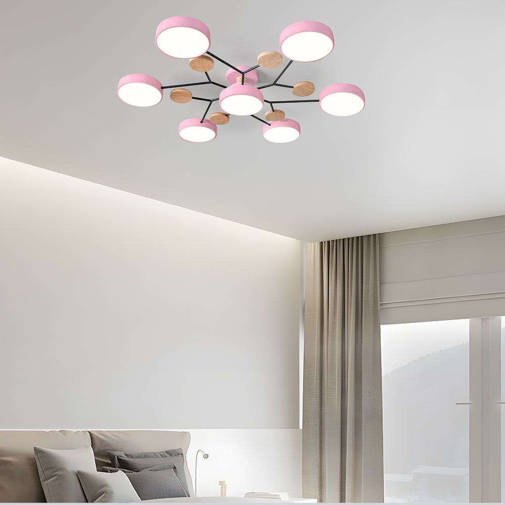 Modern Circular Living Room LED Ceiling Light