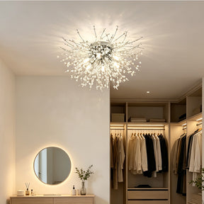 Aura Crystal Dandelion Ceiling Light