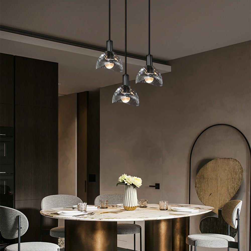 Contemporary Glass Pendant Light