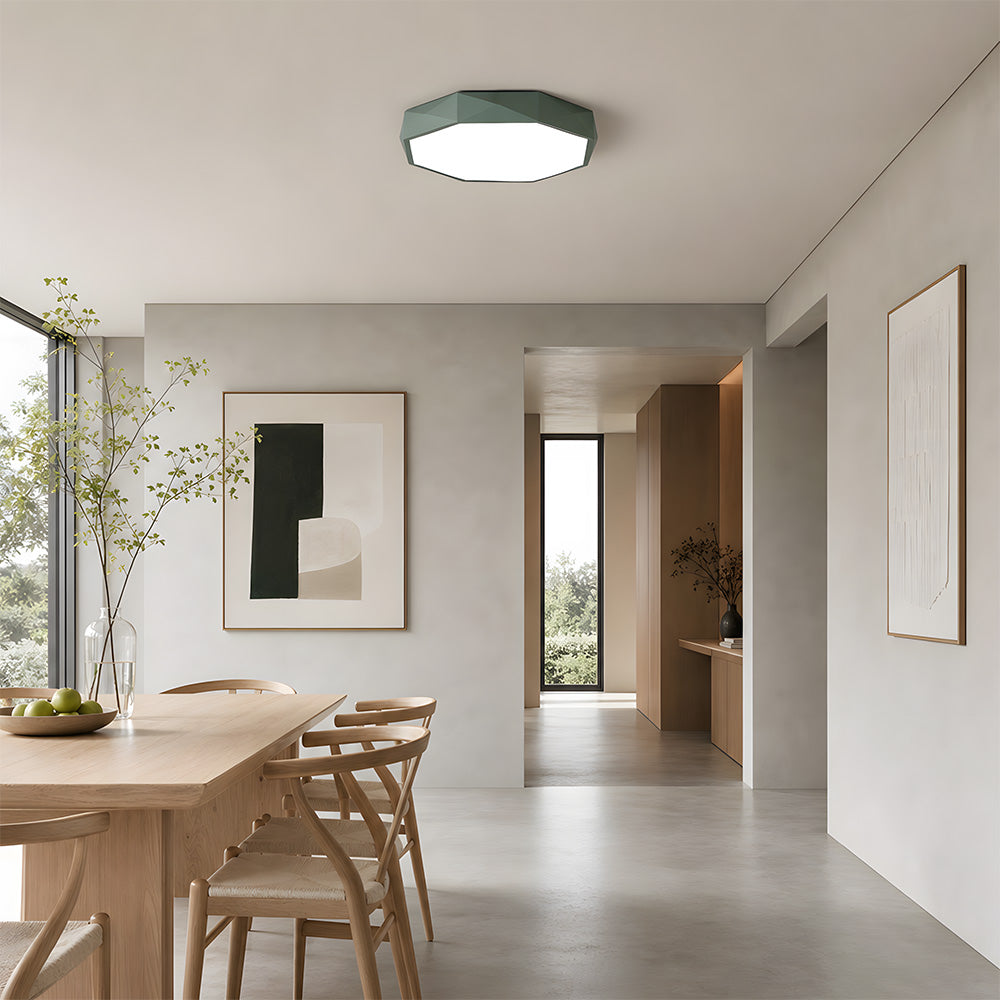 Stylish Geometric Flush Mount Acrylic Ceiling Lights for Bedroom