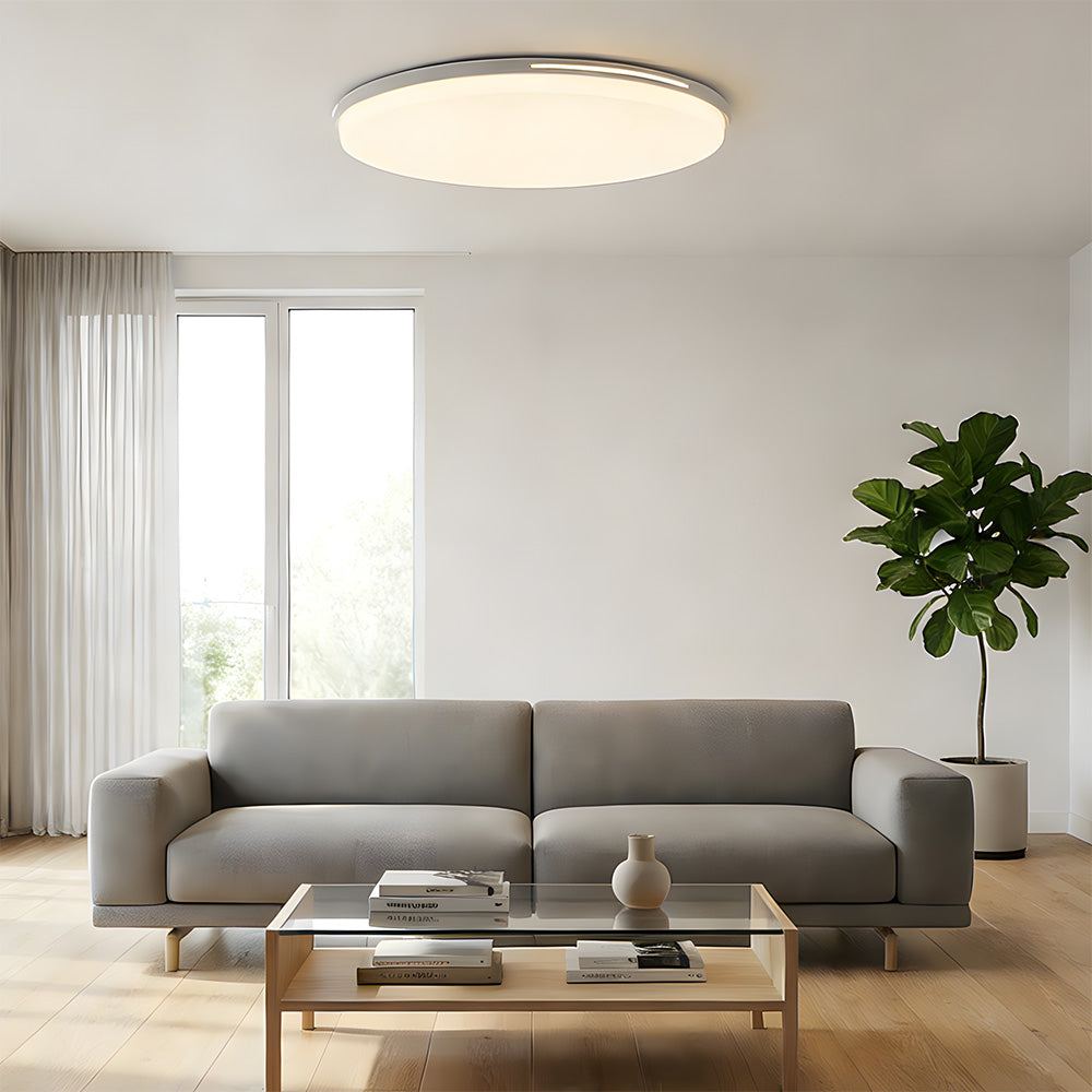 Luxury Round LED Ceiling Lights, Flush Ceiling Lamp for Bedroom, Living Room