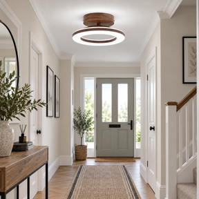 Aria Semi Flush Hallway LED Ceiling Light
