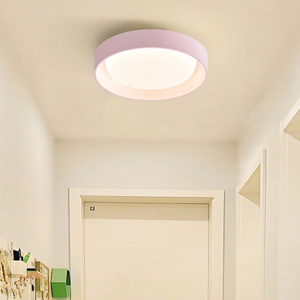 Modern Nordic Round Flush Ceiling Lights for Hallway