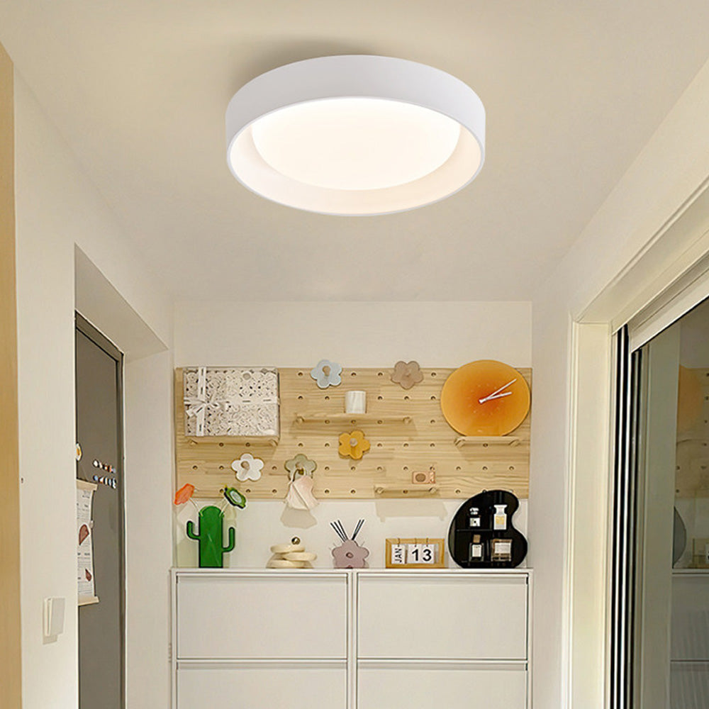 Modern Nordic Round Flush Ceiling Lights for Hallway