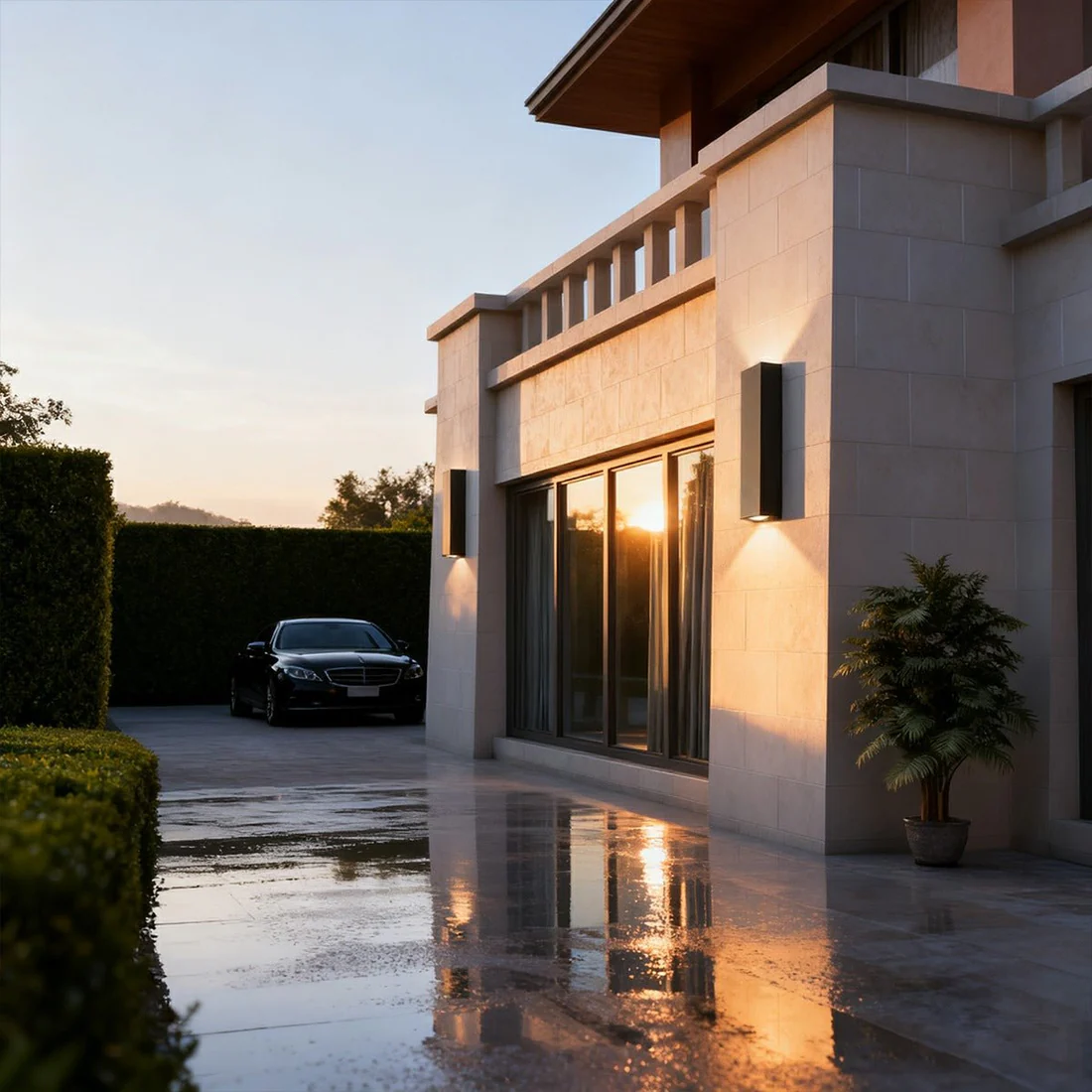 IP65 Waterproof Up and Down Exterior Wall Lights