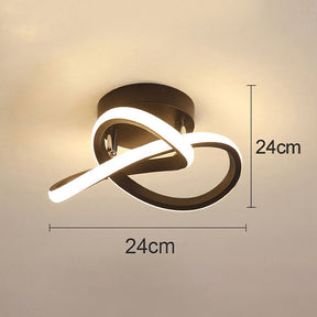 Led lights ceiling fixture for aisle entrance