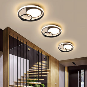 Contemporary LED Flush Mount Acrylic Ceiling Lights for Bedroom
