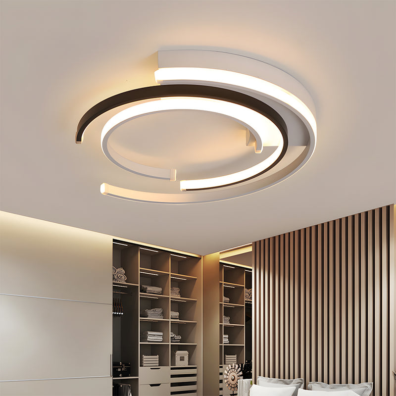 Modern Circular Ceiling Fixture Bedroom LED Flush Mount - Image 31