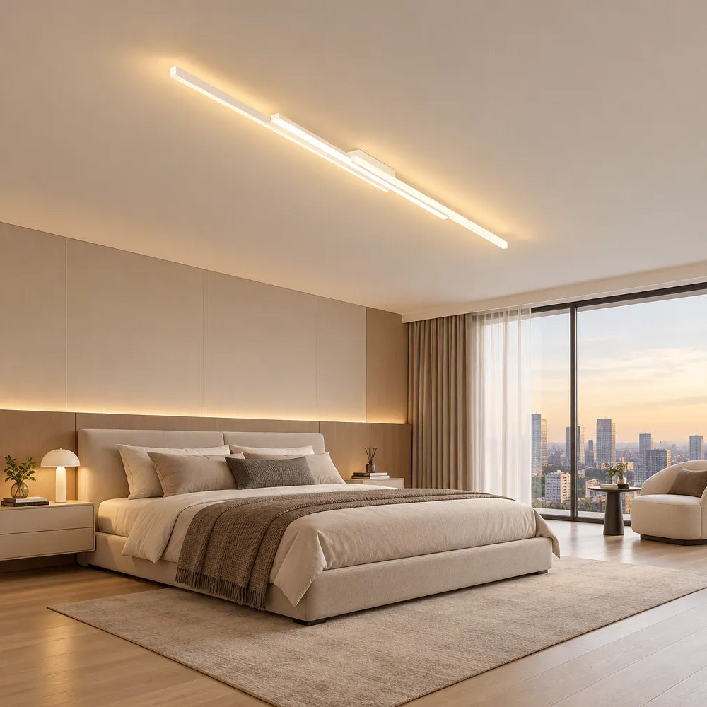 Modern Minimalist LED Flush Mount Aluminium Ceiling Lights for Hallway