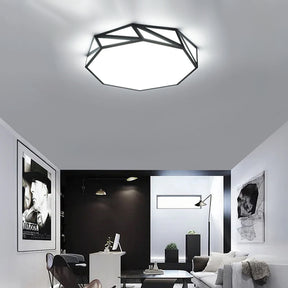 Modern Geometry LED Ceiling Light For Bedroom