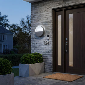 IP65 Aluminium Glass LED Outdoor Garden Wall Lights