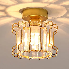 Industrial Glass Ceiling Lights For Hallway