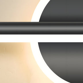 Black LED Vanity Light for Bathroom Bedroom