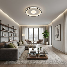 Compact Acrylic LED Flush Mount Ceiling Lights for Bedroom