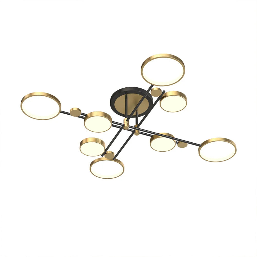 Minimalist Modern Creative Ring Ceiling Lights for Bedroom