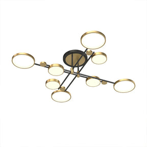 Minimalist Modern Creative Ring Ceiling Lights for Bedroom