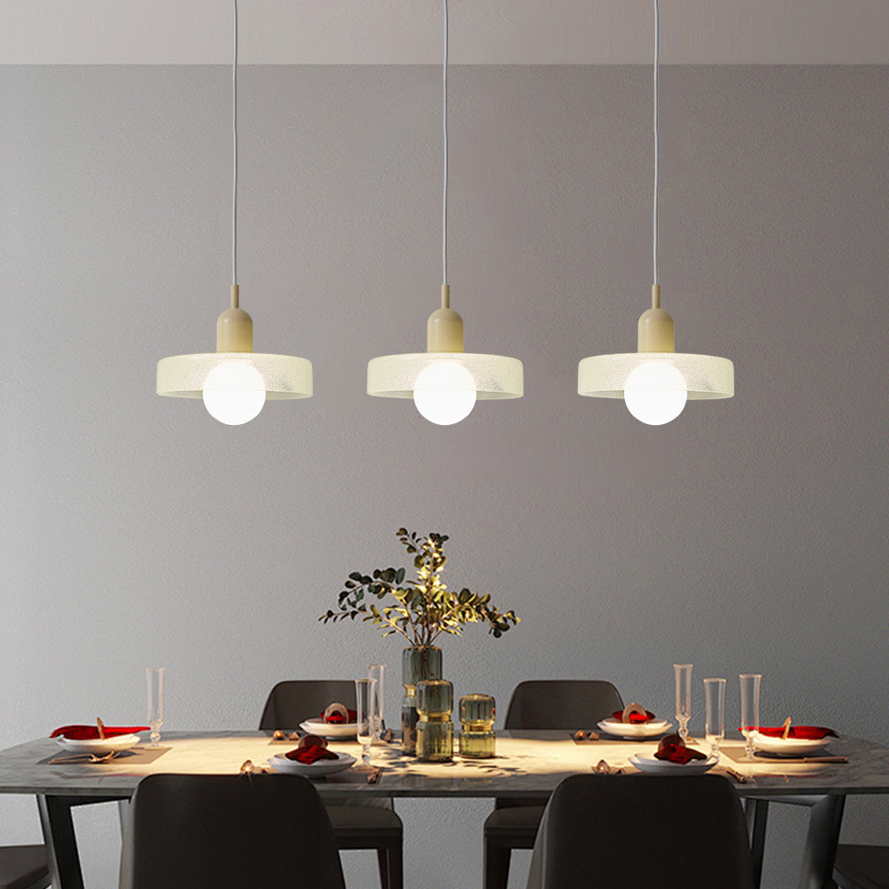 Nordic Transparent Glass Dining Room Pendant Lights