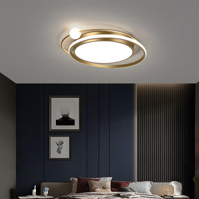 Modern Design Planet LED Ceiling Light for Living Room