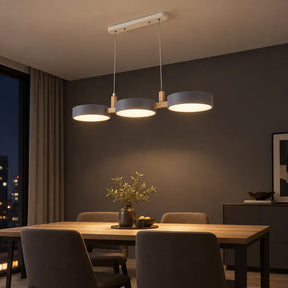 Aria Nordic Wood Pendant Chandelier