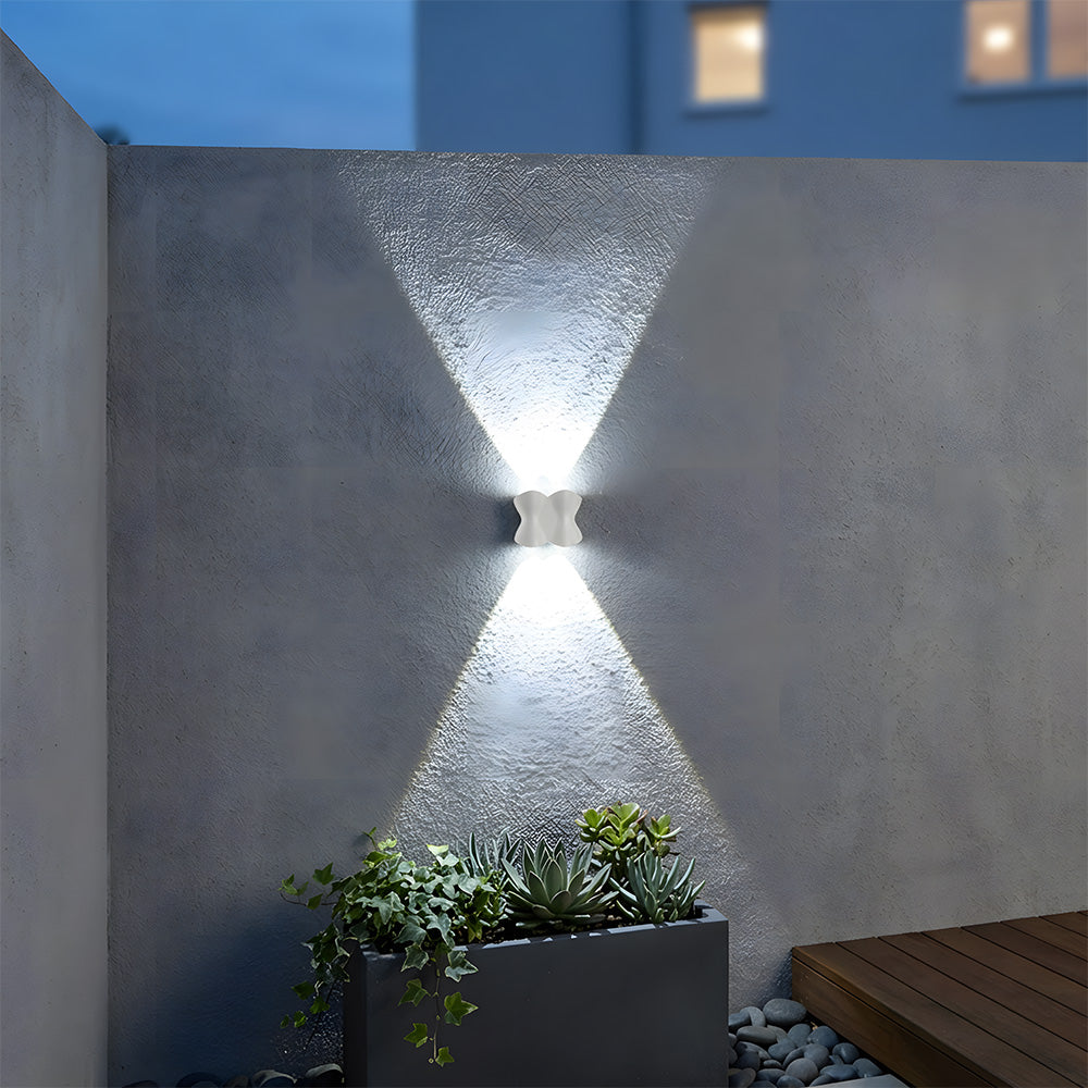 Modern Outdoor LED Up and Down Wall Lights for Garage Patio
