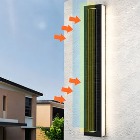 IP54 Contemporary Outdoor Wall Lights Solar Wall Lamp, Dusk to Dawn