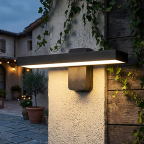 Stylish LED IP65 Motion Sensor Aluminium Porch Wall Lights