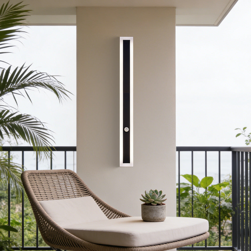 Outdoor Sensor Wall Light, IP65 Garden Wall Lamp