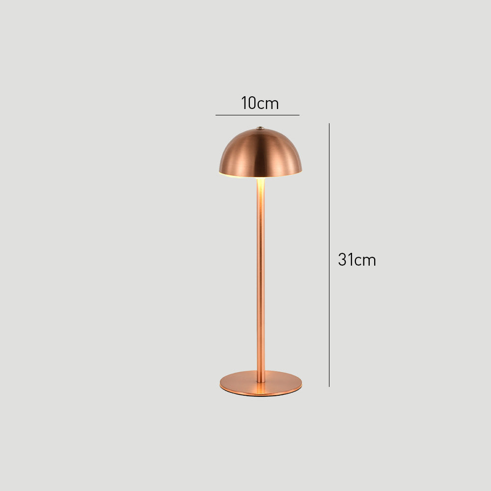 Light Luxury Acrylic Dimmable Touch Table Lamp for Cafe Bedside