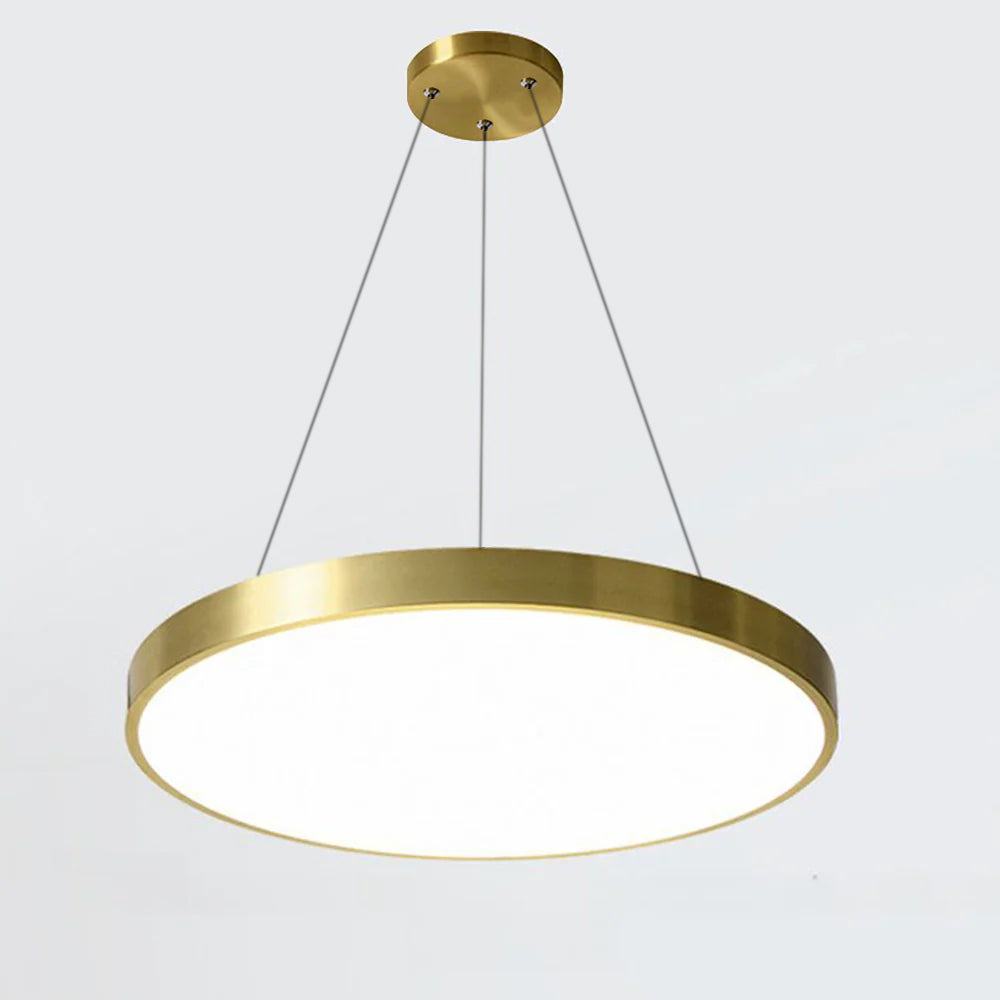 Elegant Gold Flush Ceiling Light For Bedroom