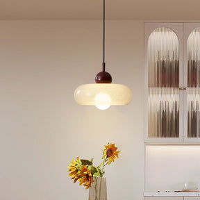 Nordic Minimalist Transparent Glass Pendant Lights For Living Room