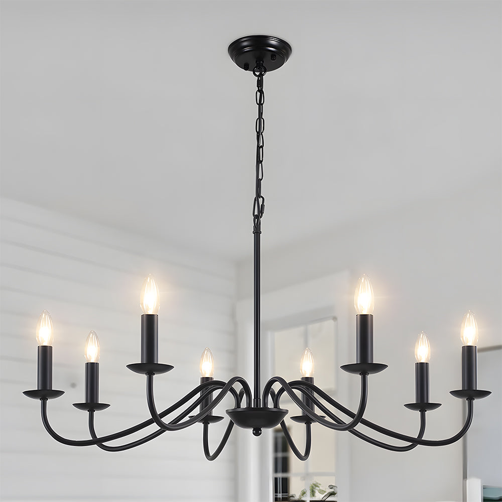 Simple Modern Iron Bedroom Pendant Lights
