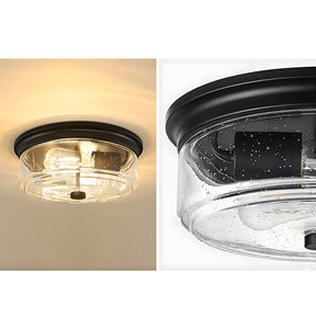 Modern Flush Mount Glass Ceiling Lights For Bedroom Kitchen