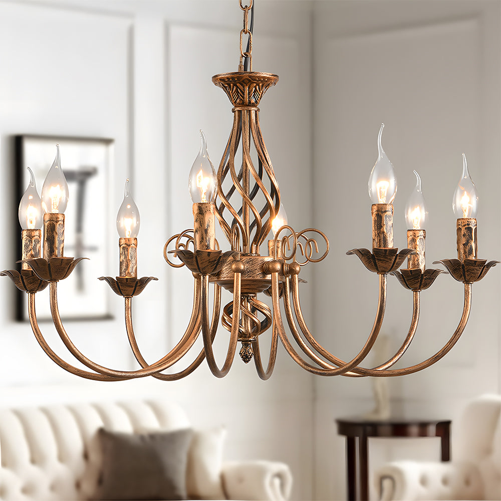Vintage Bronze Dining Room Pendant Lights