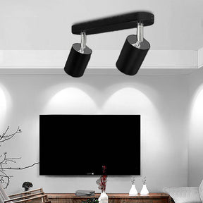 Minimalism Black and White Spotlight Ceiling Light