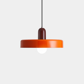 Bauhaus Modern Colorful Iron Pendant Light For Living Room