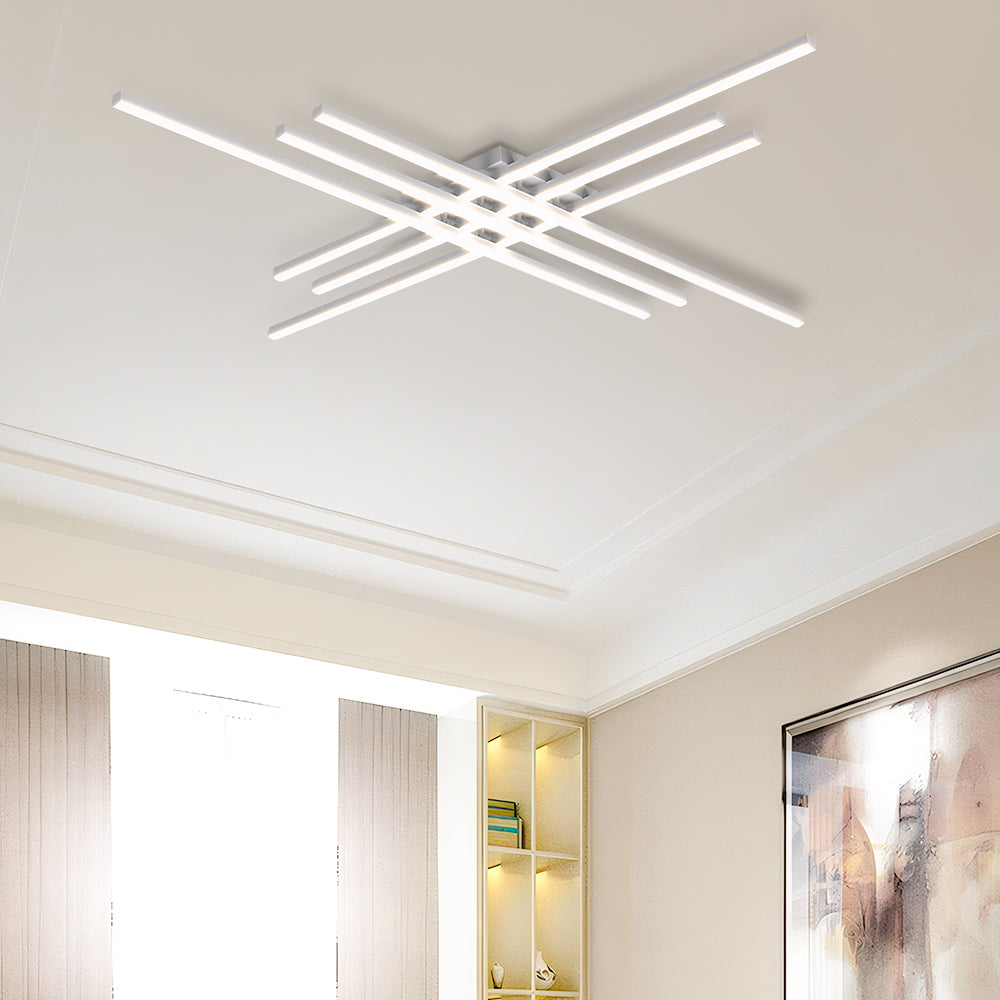 Minimalist Creative Lines LED Bedroom Ceiling Lights