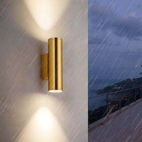 Outdoor Wall Light Waterproof Up and Down Wall Lamp for Patio Entryway