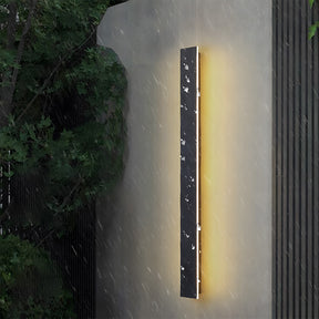 Modern Minimalist Waterproof Outdoor Linear Wall Lamp for Porch