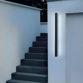 Modern Minimalist Waterproof Outdoor Linear Wall Lamp for Porch
