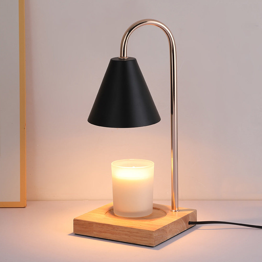 Contemporary Simple Iron Bedroom Mini Warming Candle Lamping
