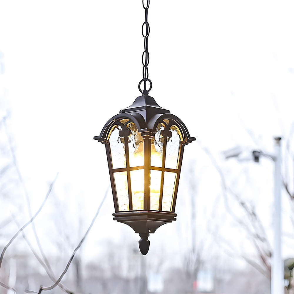 IP65 Outdoor Pendant Lights Courtyard Garden Front Door Lighting