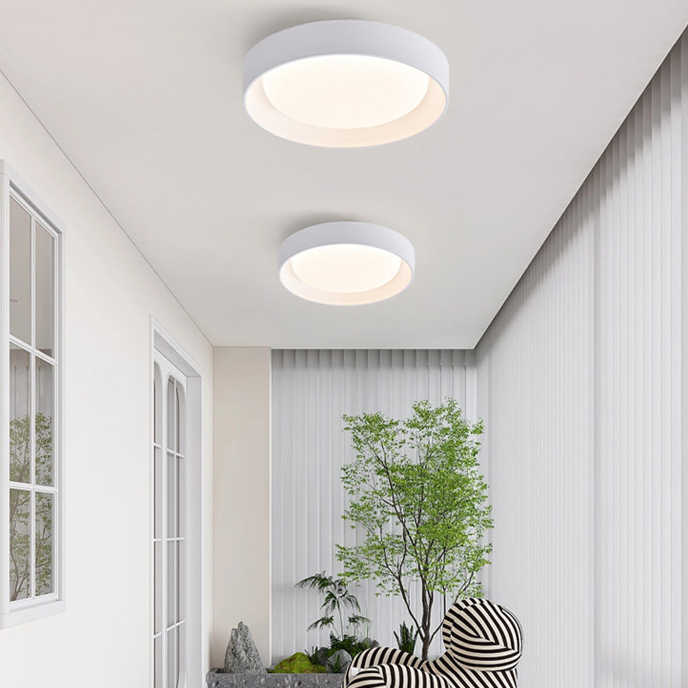 Modern Nordic Round Flush Ceiling Lights for Hallway